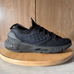 Under Armour HOVR Phantom 2 Shoes Mens 9 Running Sneakers Size 9 Triple Black